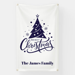 Weihnachts-Outdoor Banner