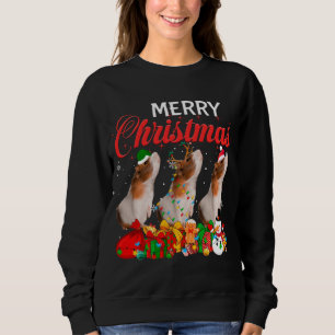Weihnachts Pajama Guinea Schwein Lover Xmas Tremli Sweatshirt
