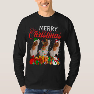 Weihnachts Pajama Guinea Schwein Lover Xmas Tremli T-Shirt