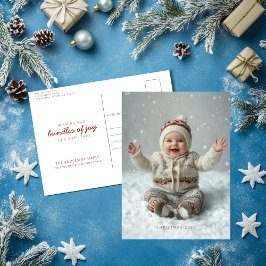 Weihnachts-Paket Postkarte