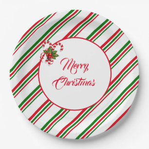 Weihnachts-Papier-Teller Pappteller