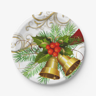 Weihnachts-Papierteller Winter Pappteller
