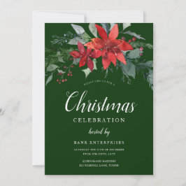 Weihnachts-Party der Grünen Blüte Einladung