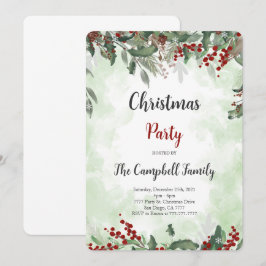 Weihnachts-Party Einladung