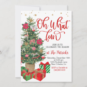 Weihnachts-Party Einladung