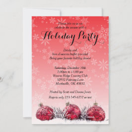 Weihnachts-Party Einladung