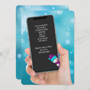 Weihnachts-Party Einladung