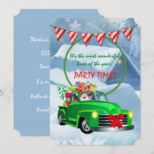 Weihnachts-Party Einladung