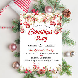 Weihnachts-Party Einladung