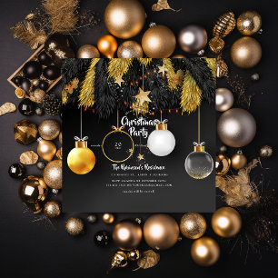 Weihnachts-Party Einladung