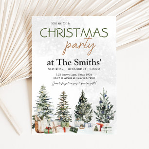 Weihnachts-Party Einladung