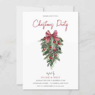 Weihnachts-Party Einladung