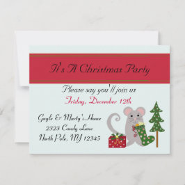 Weihnachts-Party Einladung