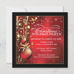 Weihnachts-Party Einladung