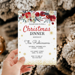 Weihnachts-Party Einladung, Weihnachts-Einladung Einladung