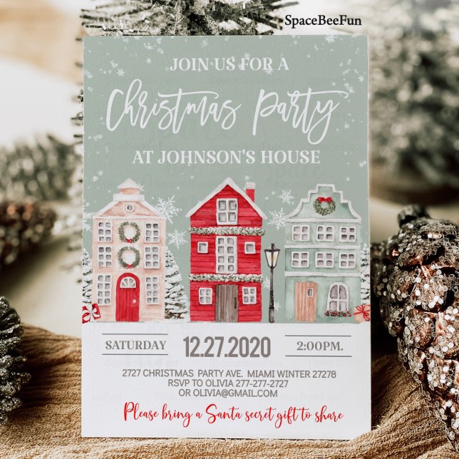 Weihnachts-Party Einladung Winter Adult Company (Christmas party invitation Winter Christmas party
Christmas party invitation Winter Adult Company Of)