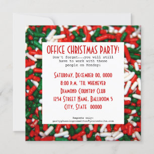 Weihnachts-Party Einladungen