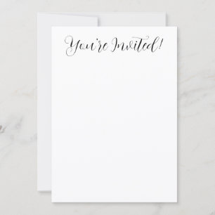 Weihnachts-Party Evergreen Pine Branches Feiertagskarte