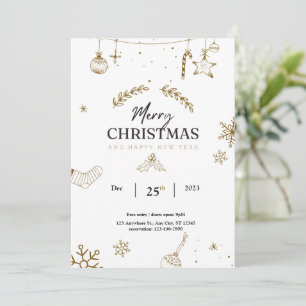 Weihnachts Party Feiertag Kinder Weihnachten Weihn Einladung