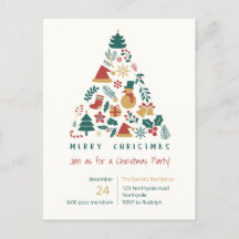 Weihnachts-Party Frohe Winter Dezember