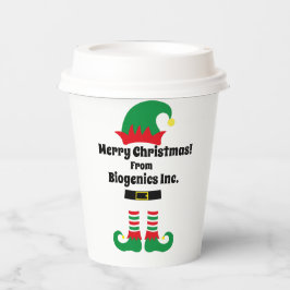 Weihnachts-Party für kundenspezifische Unternehmen Pappbecher