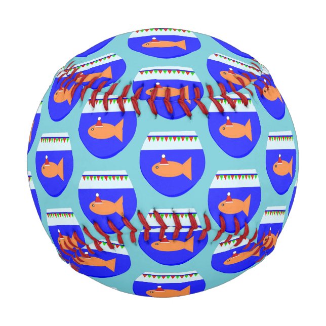 Weihnachts-Party Goldfish Baseball (Vorderseite)