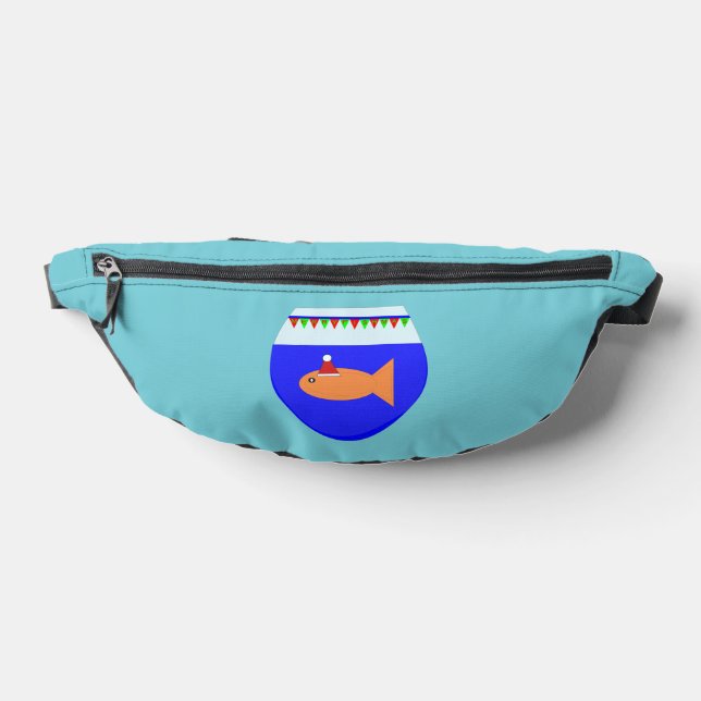 Weihnachts-Party Goldfish Bauchtasche (Ablage )