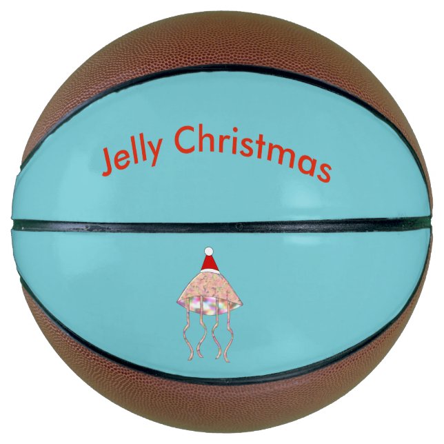 Weihnachts-Party Jellyfish Basketballs (Vorderseite)