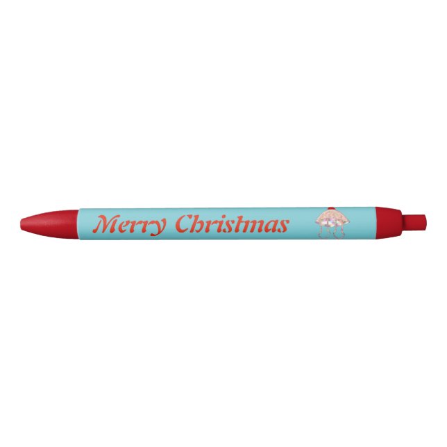 Weihnachts Party Jellyfish Custom Pen Kugelschreiber (Vorderseite)