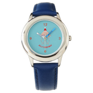 Weihnachts-Party Jellyfish Kinder beobachten Armbanduhr