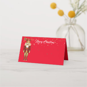 Weihnachts-Party Name Platzkarte-Nutcracker Platzkarte