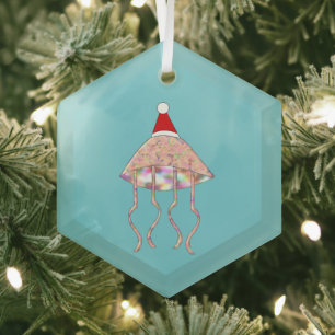 Weihnachts-Party Ornament Aus Glas