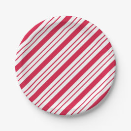 Weihnachts-Party Peppermint Candy Cane Paper Telle Pappteller