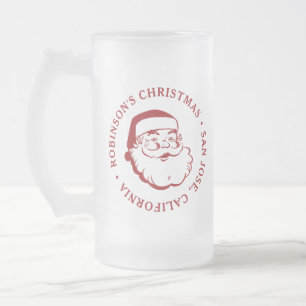 Weihnachts-Party Santa Claus Mattglas Bierglas