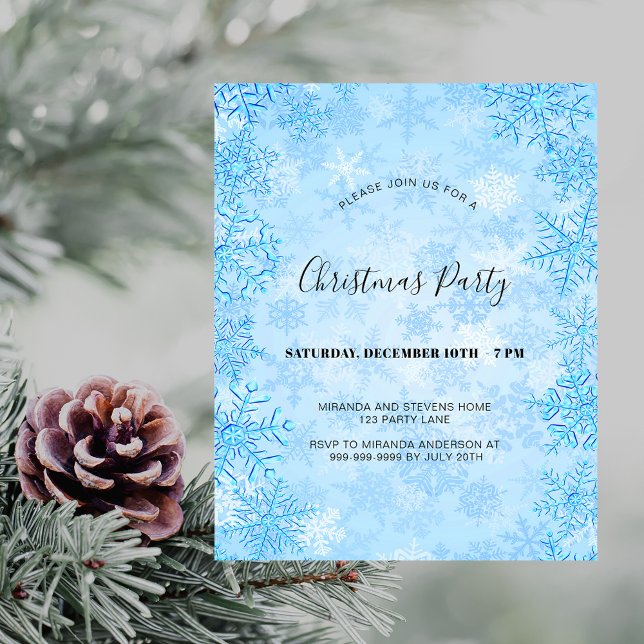 Weihnachts-Party-Schneeflocken (Von Creator hochgeladen)