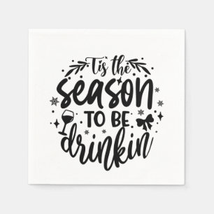 Weihnachts-Party Serviette