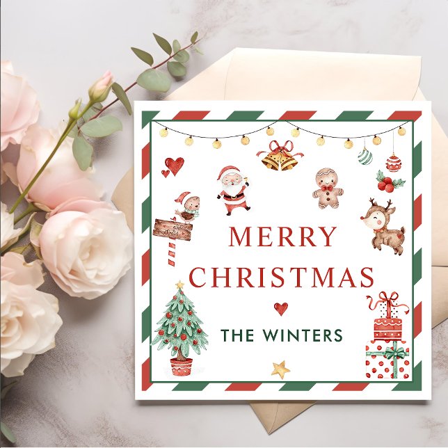Weihnachts-Party Serviette (Von Creator hochgeladen)