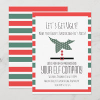 Weihnachts-Party Ugly Sweater Office Company Event