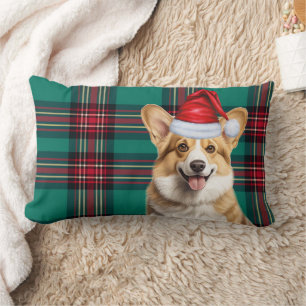 Weihnachts Pembroke Welsh Corgi Dog Holiday Karier Lendenkissen