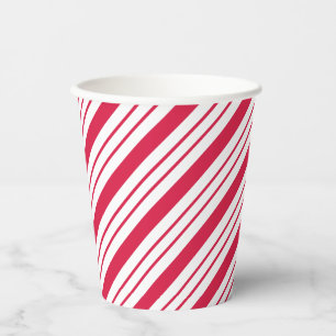 Weihnachts Peppermint Candy Cane Kaffee Drink Pappbecher