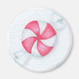 Weihnachts Peppermint Candy Magnet