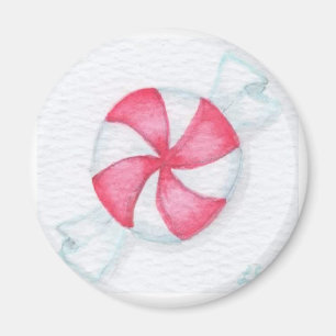 Weihnachts Peppermint Candy Magnet