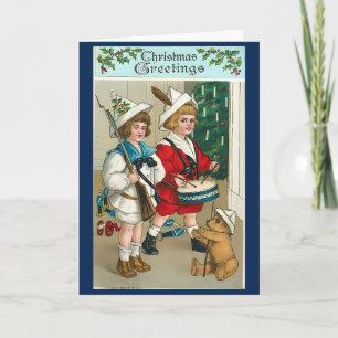 Weihnachts-Personalisierte Nachricht im Stil der 1 Karte