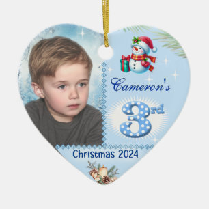 Weihnachts-Personalisiertes Weihnachtsgeschenk für Keramik Ornament