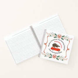 Weihnachts-Personalisierungstext für individuelle Notizbuch