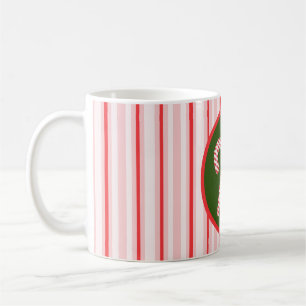 Weihnachts-/Pfefferminzfest-Tasse Kaffeetasse