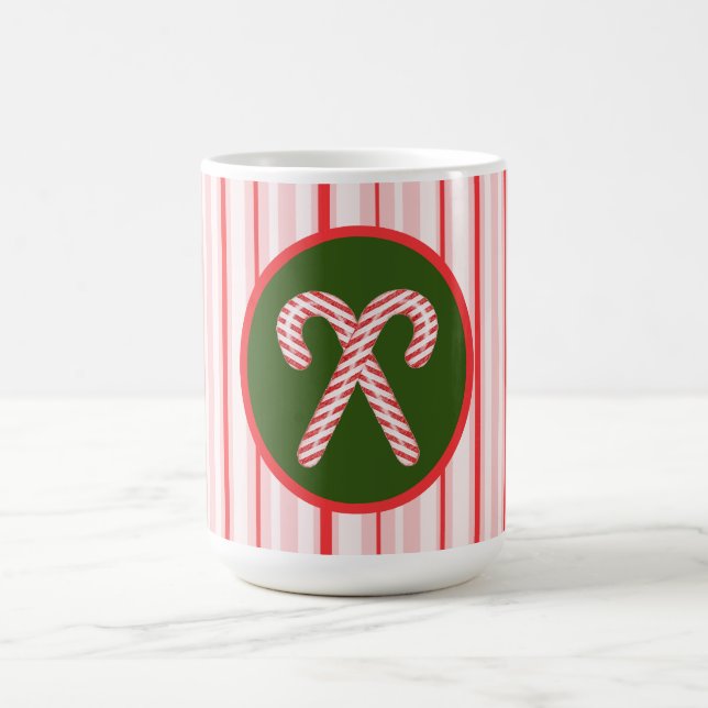Weihnachts-/Pfefferminzfest-Tasse Kaffeetasse (Mittel)