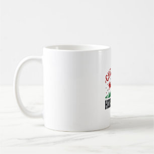 Weihnachts-Pferde-LKW-Western-Santa-Schlitten-Desi Kaffeetasse