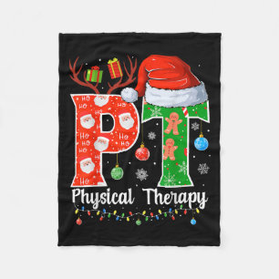 Weihnachts Physiotherapie Weihnachten Pt Xmas  Fleecedecke