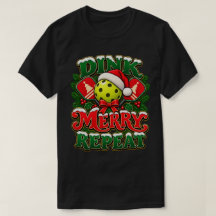 Weihnachts-Pickleball-Shirt | Dink Froehlich Wiede